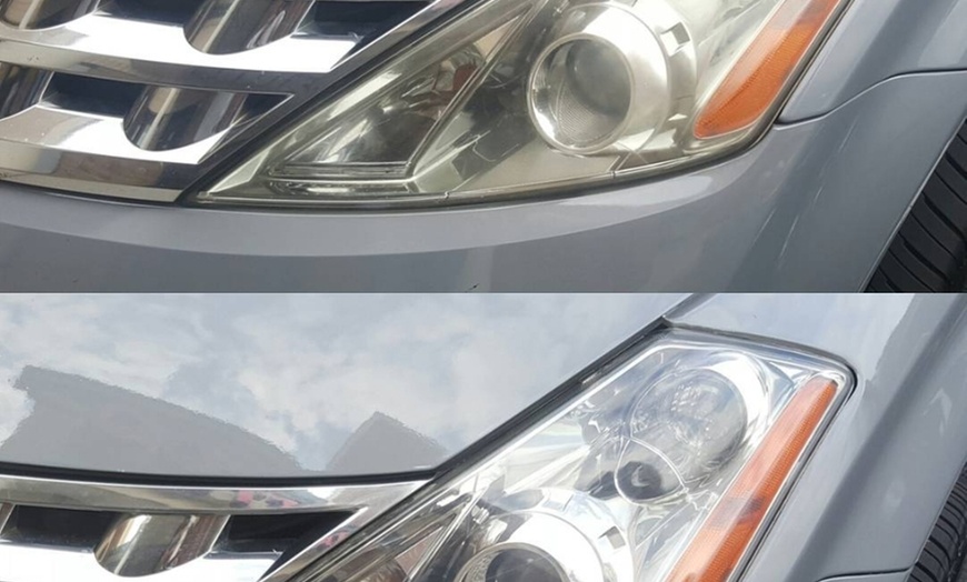 Image 1: Headlight Restoration For One or Two Lenses at High Beamz Automotive 