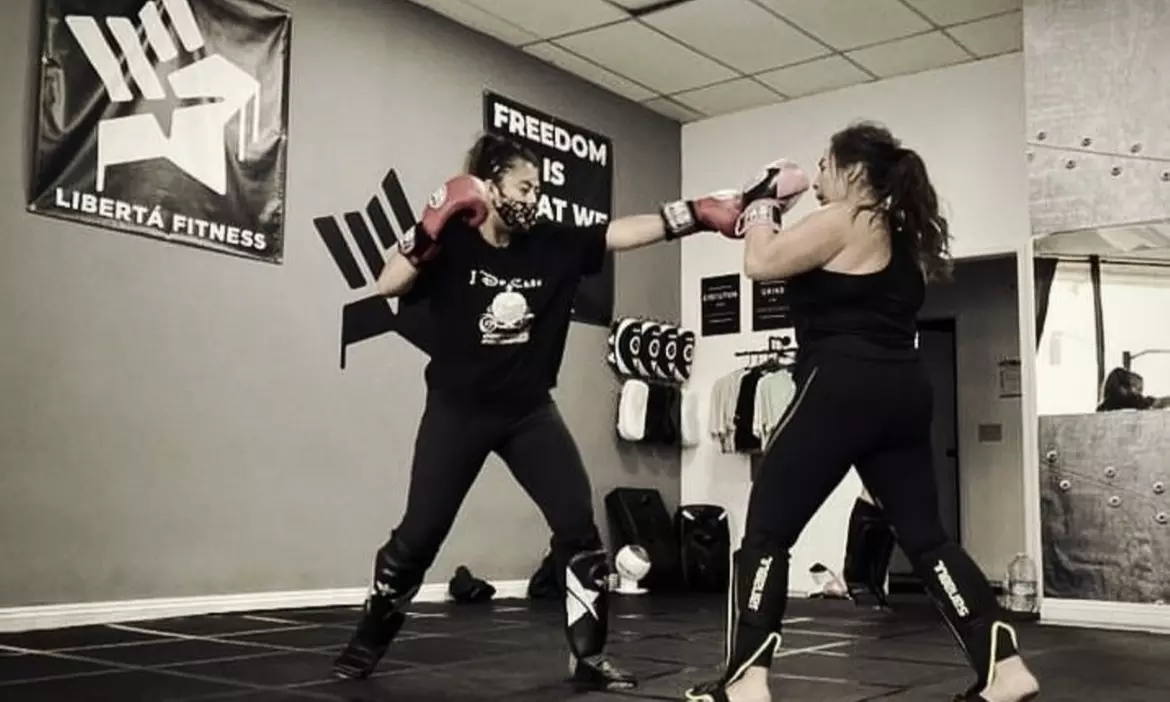 Join Liberta Fitness for One Month or Two Weeks of Boxing or Kickboxing Classes with up to 50% off - Primary Image