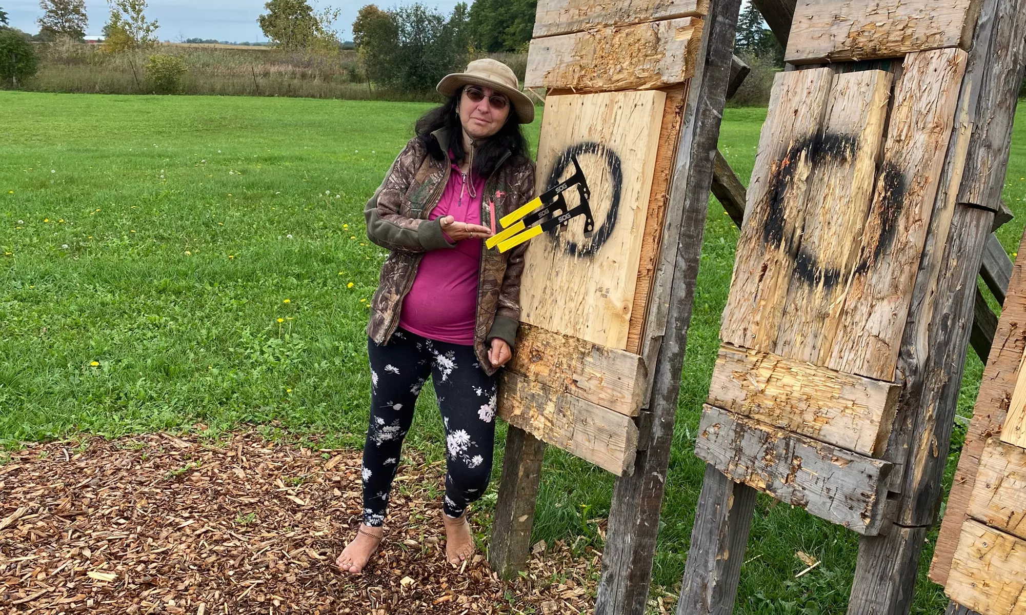 Up to 36% Off on Axe-Throwing Experience at Barefoot Bushcraft - Second Medium