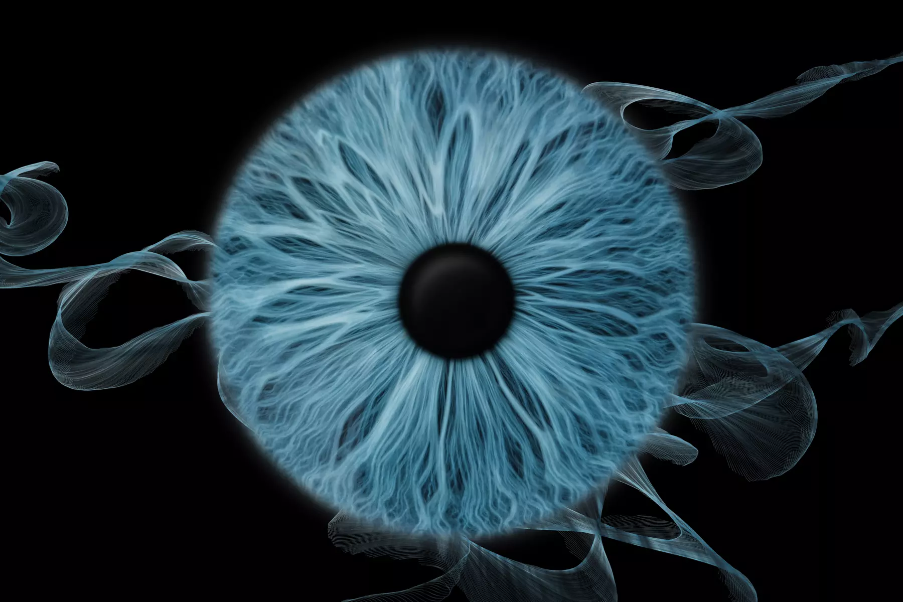 Iris Nahaufnahme: Ihr Auge im Mittelpunkt !