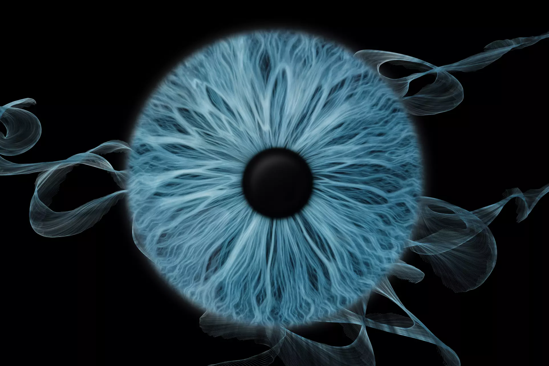 Iris Nahaufnahme: Ihr Auge im Mittelpunkt !