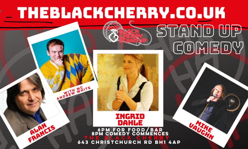 Image 3: Up to 48%Off Stand Up Comedy Night at The Black Cherry Theatre