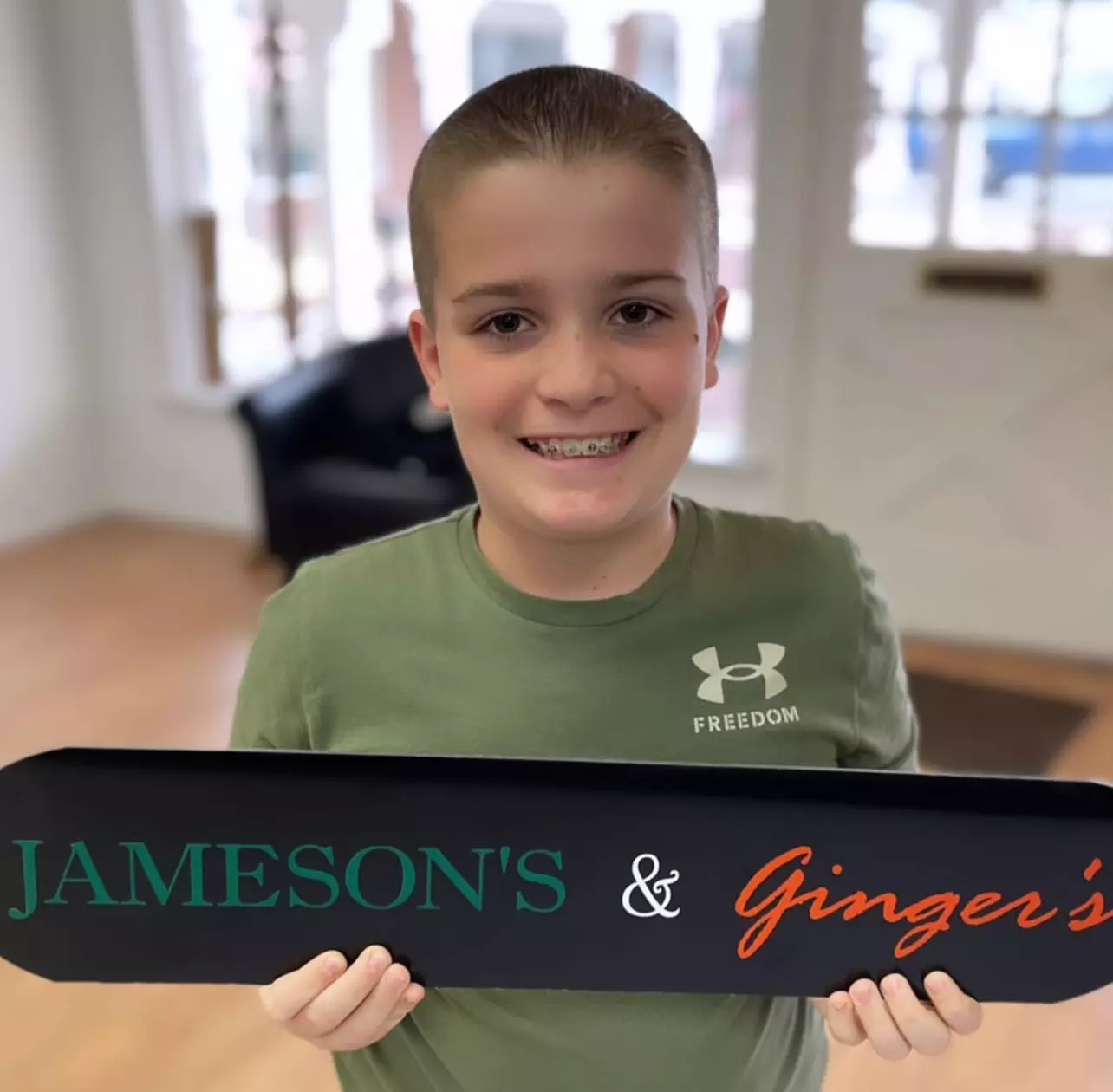 Up to 50% Off on Salon - Children's Haircut at Jameson's & Ginger's Barbershop & Salon - Primary Image