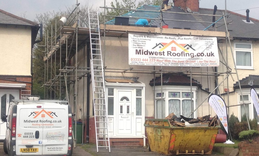 Image 3: Up to 57% Off on Gutter Cleaning at Midwest Roofing.co.uk