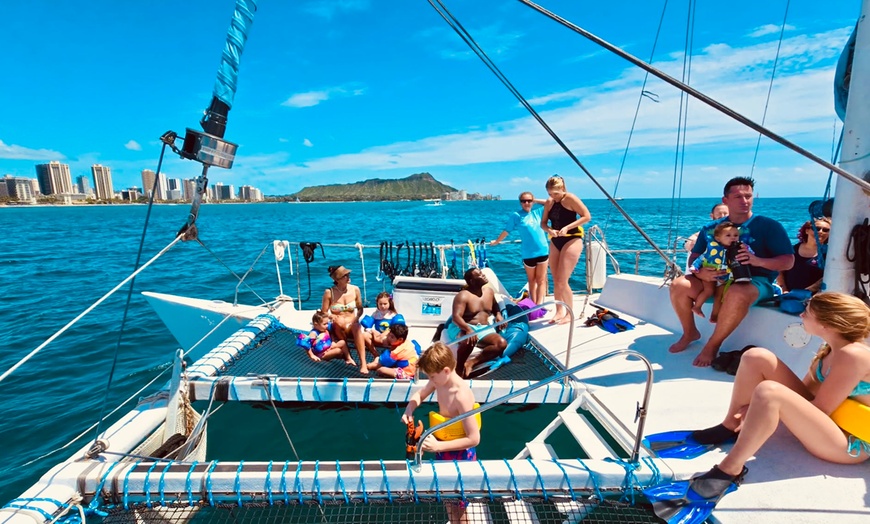 Image 6: Up to 40% Off Turtle Canyon Snorkel Sail – Waikiki Adventure