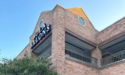 EARLY BIRD PRICING : Balayage / Baby Highlights with Face Framing, Haircut, Conditioning, Neck Massage & Blowout - Nail Boss Dallas