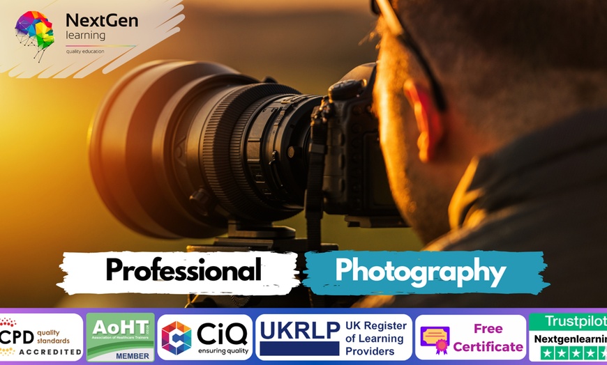 Image 1: Unlock Creative Professional Photography Skills with Online Course