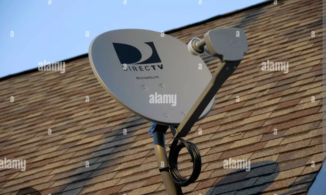 Two-story home satellite removal service for easy roof repair