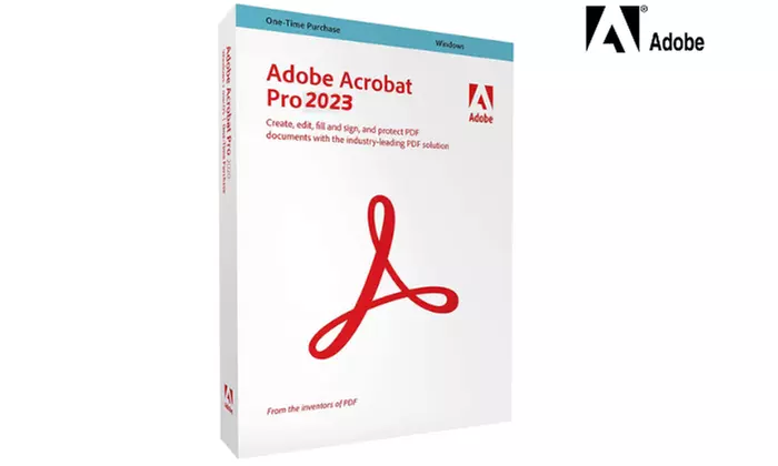 Up to 86% Off on Adobe Acrobat Pro 2023 Windows Version – Lifetime Activation - Electronic Download - Primary Image