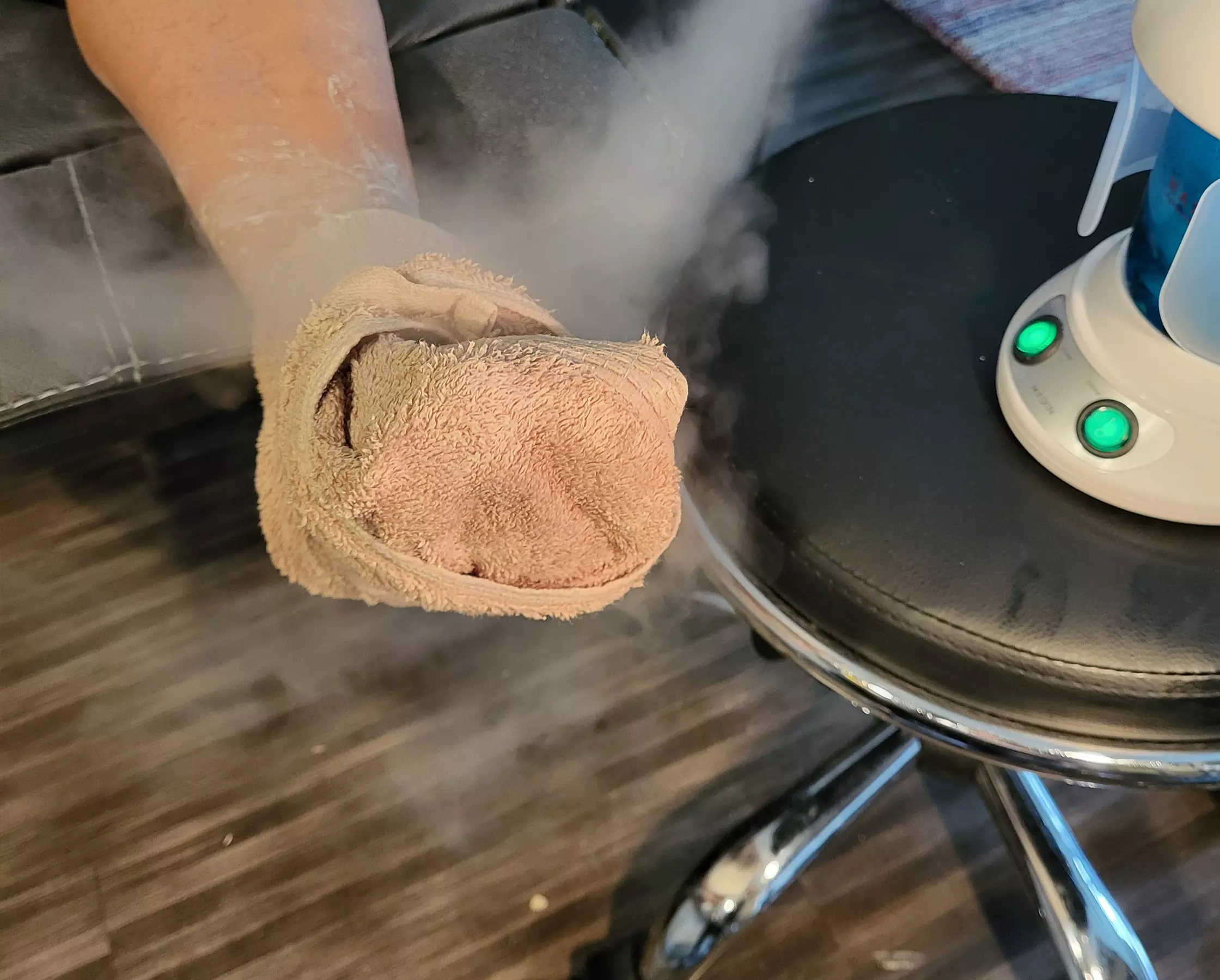 Indulge in the Manicure Grooming Lounge's Rest & Relax Steam Pedicure (Up to 19% Off) - Primary Image