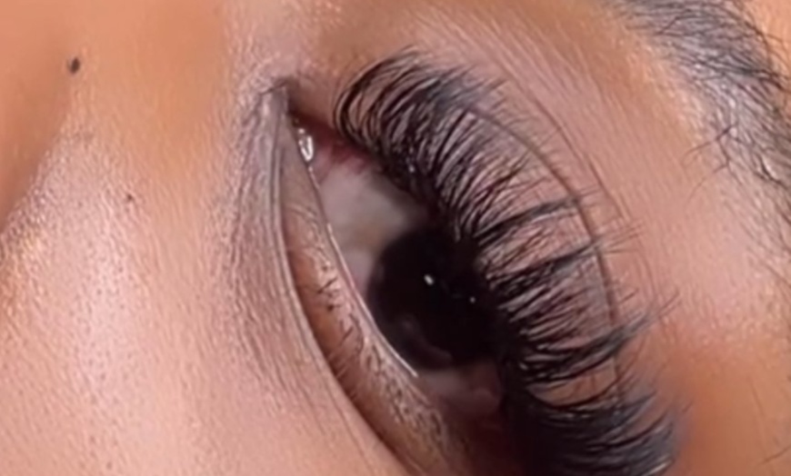 Image 2: Hybrid Glam: Full Set, Fill, with Brandi at Pure Complexion Lash Spa 
