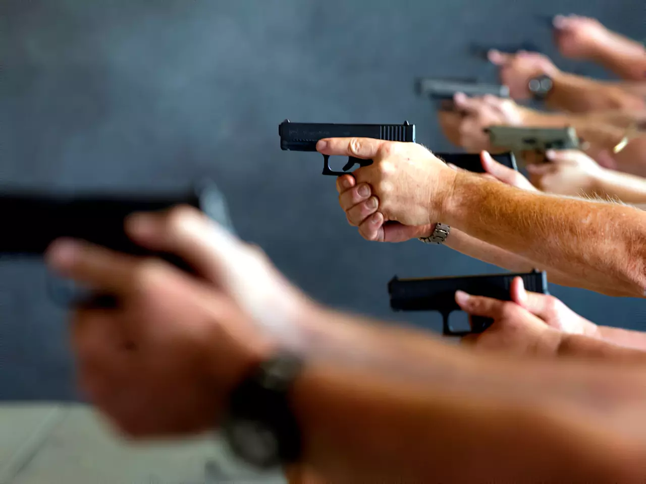 Up to 51% Off on Shooting Range at Bullseye Virtual Training Range - Second Medium