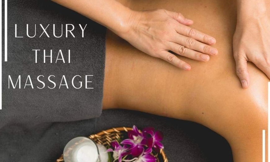 Image 1: Relax with an Indulgent One or Two-hours Luxury Full Body Thai Massage