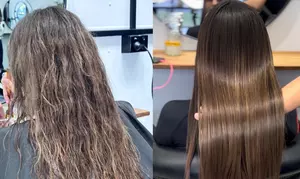 Intensive Amino Acid or Nanoplasty Smoothing Treatment with Haircut, Wash & Blow-Dry at Luxury Collective Co