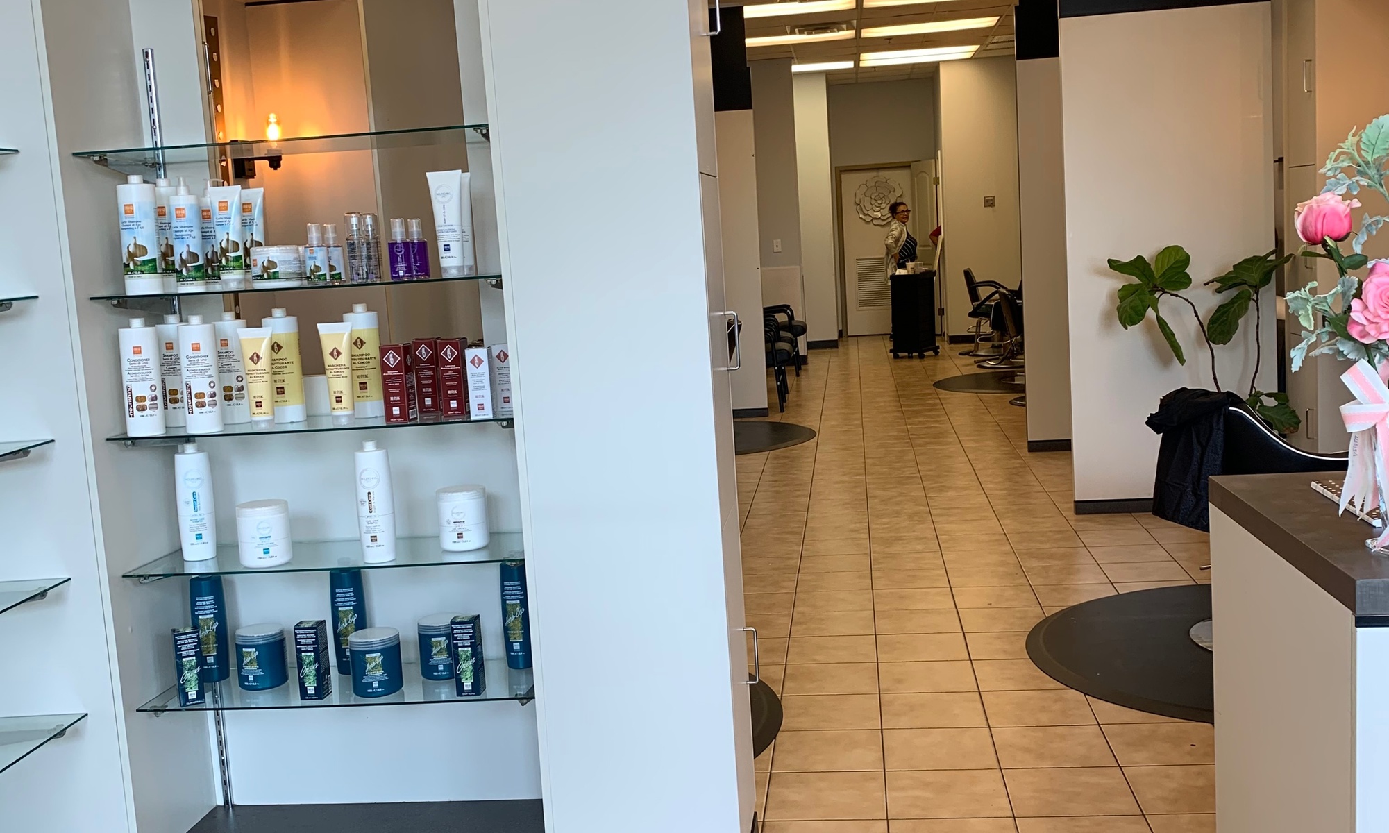 Glam Hair Transformation: Cut, Deep Condition & Style + Highlights