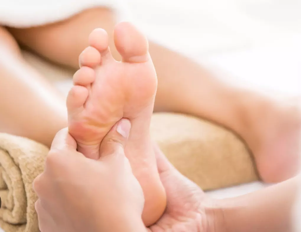 Experience smooth and soft feet with our foot facial treatment