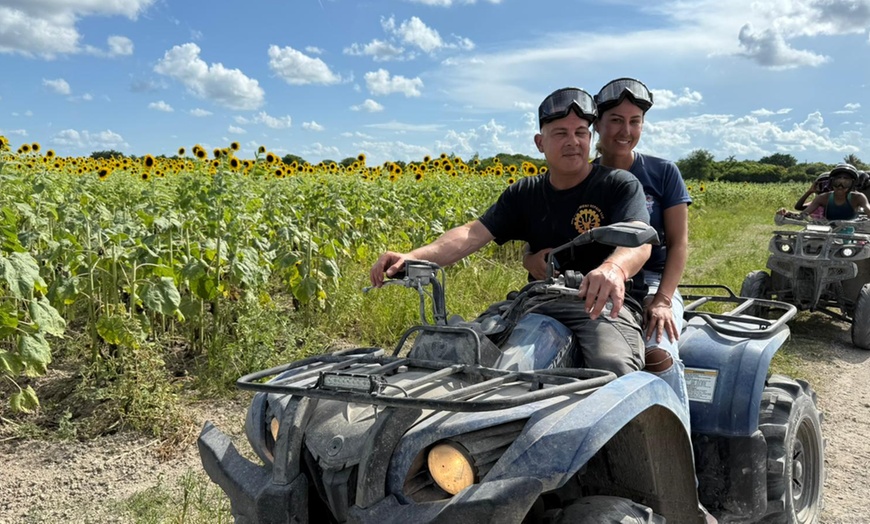 Image 1: Unforgettable Day & Night Rental: 2 Hours ATV Rental for Two People 