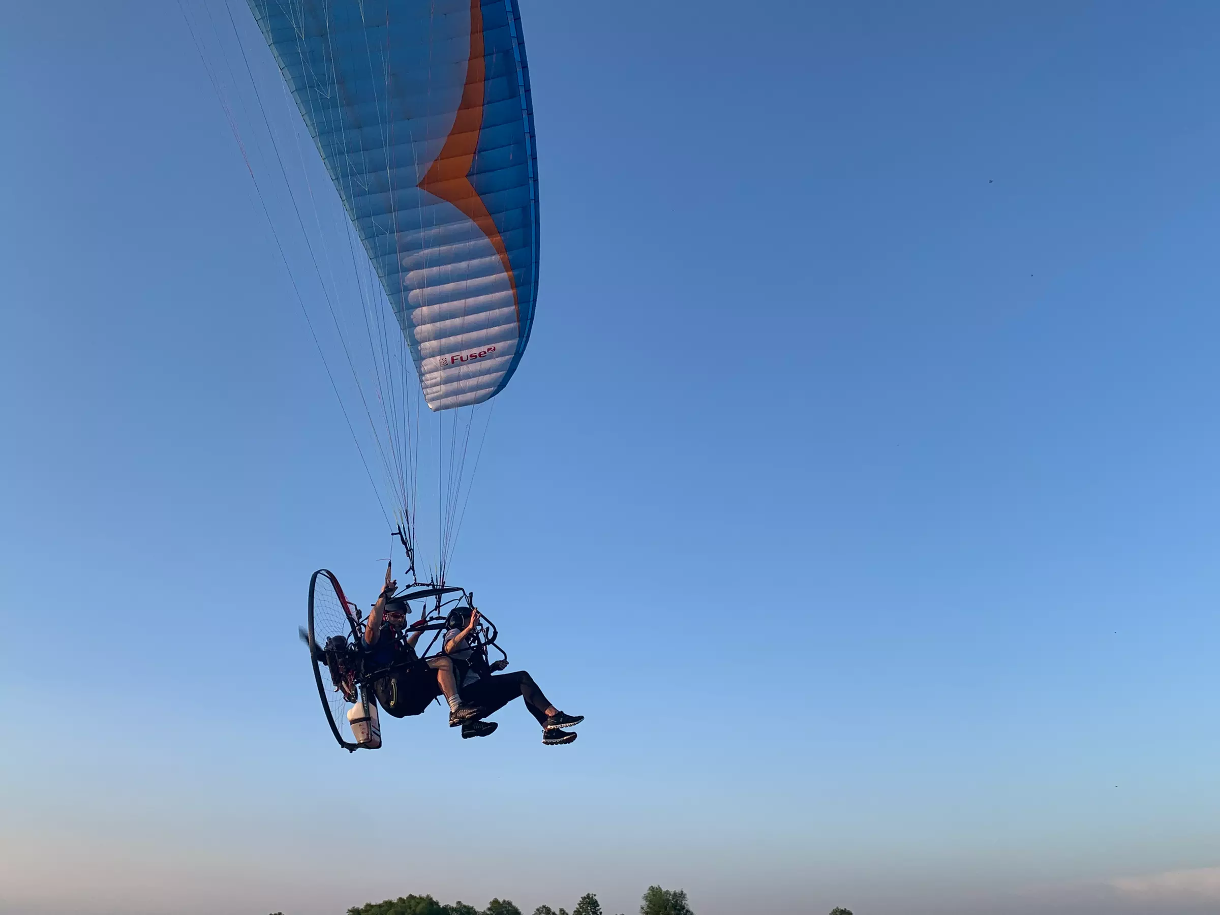 $150 for One Paramotor Tandem Instructional Flight at Paramotor Flyers Powered Paragliding ($200 Value) - Primary Image