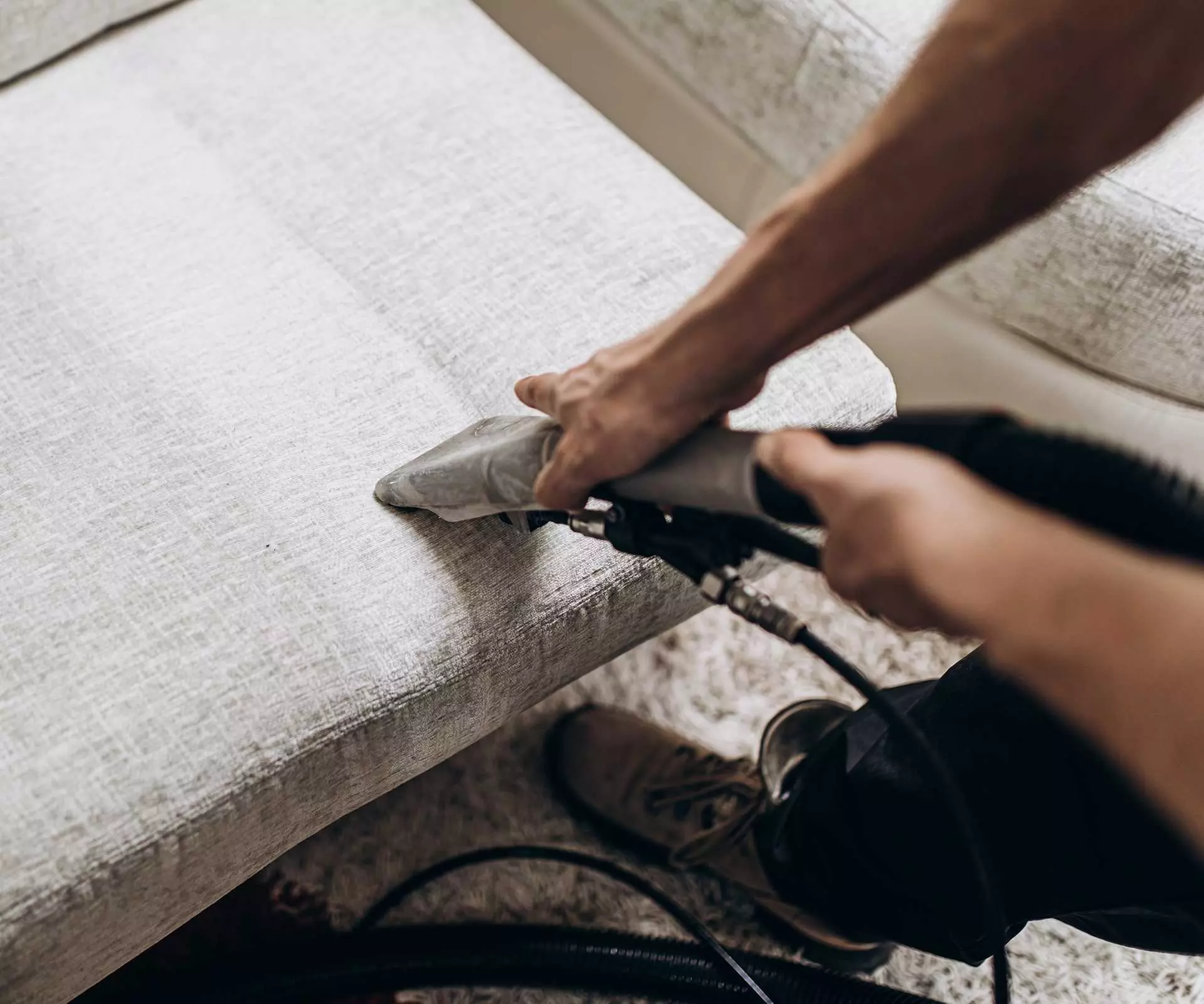 Get carpets clean from one room to five with specialized treatments