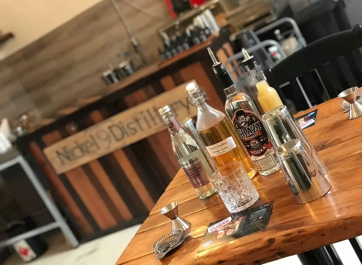 Up to 35% Off on Cocktail Classes at Nickel 9 Distillery Inc - Primary Image