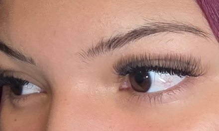 One Full Set of Classic Eyelash Extensions - Angie's Glam Beauty Bar