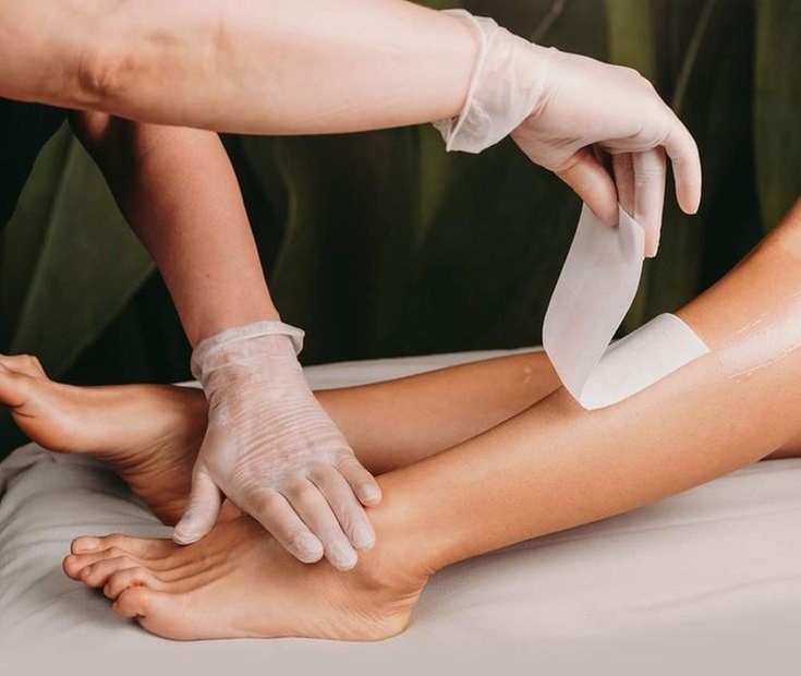 Experience Belle D's Skin Care waxing services with full, half leg or underarm options, offering up to 40% off