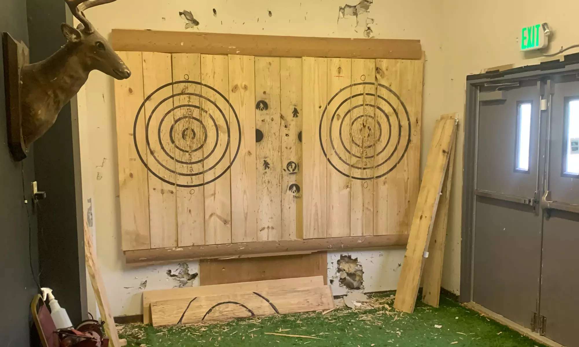 One Hour Axe throwing for Two or Three or Four at Fun Zone (Up to 38% Off) - Primary Image