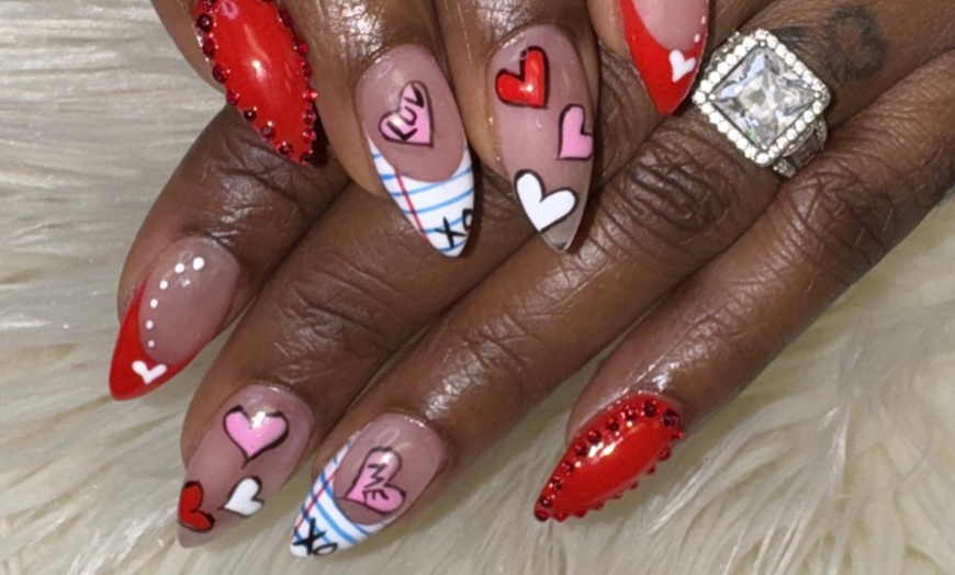 Image 1: Up to 33% Off on Nail Spa/Salon - Shellac / No-Chip / Gel at Diamonds NailBar