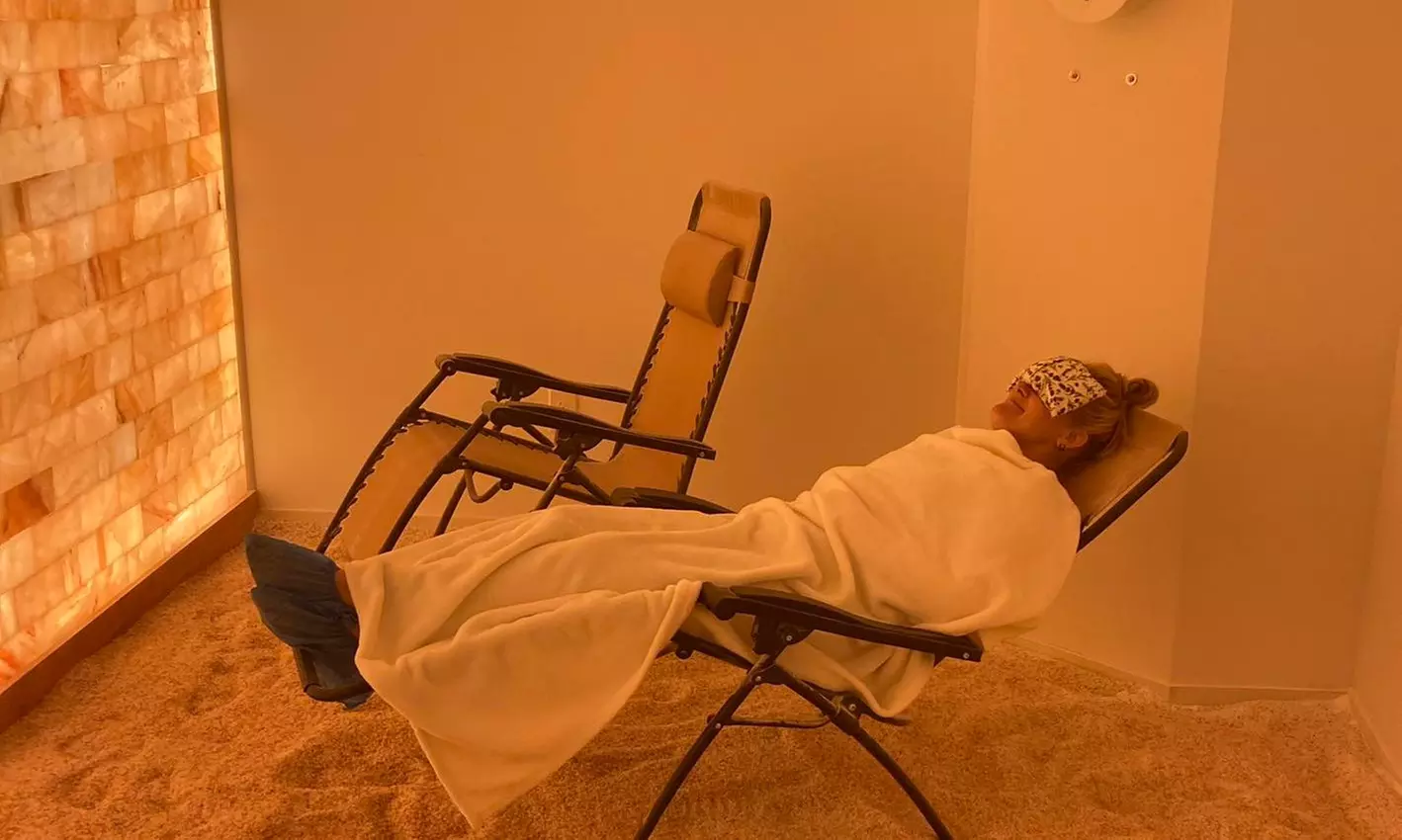 Unwind at Midwest Massage Therapy with up to 50% off Two or Four Himalayan Salt Room Sessions - Primary Image