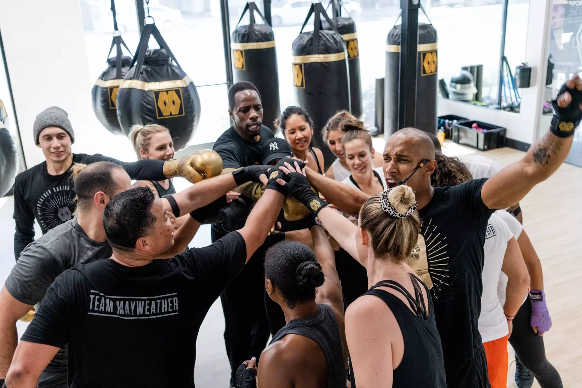 Up to 45% Off on Boxing / Kickboxing at Mayweather Boxing + Fitness - Primary Image