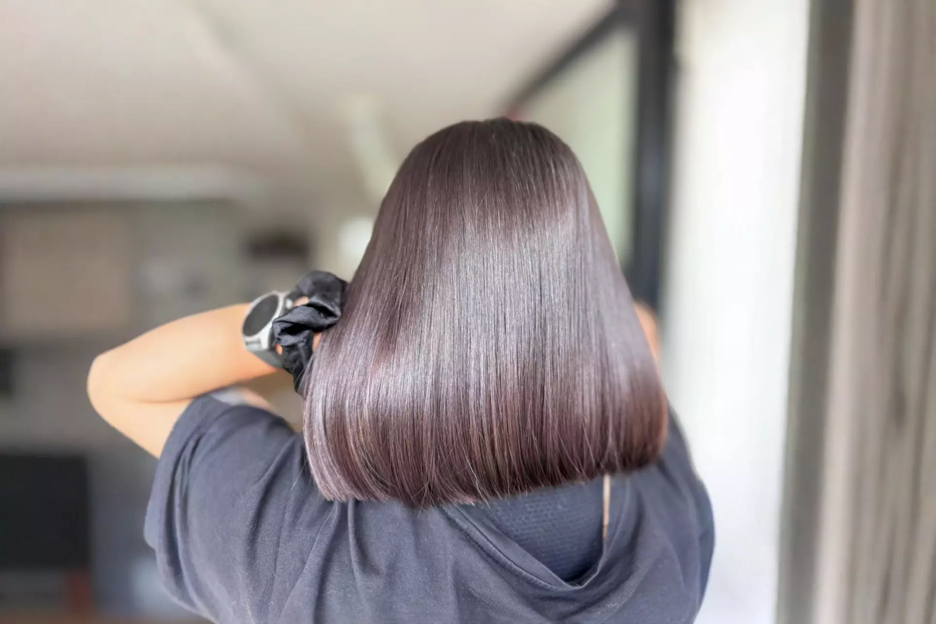 Keratin-Kur Behandlung inkl. Waschen, Schneiden, Föhnen & Kopf-Massage