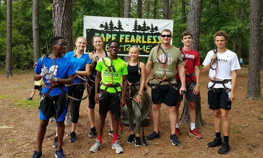 Image 5: Thrill in the Treetops: Aerial Adventure Course for 2–8 Participants