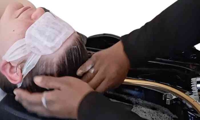 One, Two or Three Scalp Exfoliation, Wash, Condition and Blow-Dry