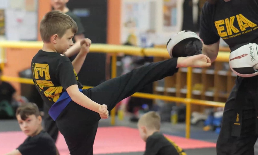 Image 1: Five Kids Kickboxing Classes