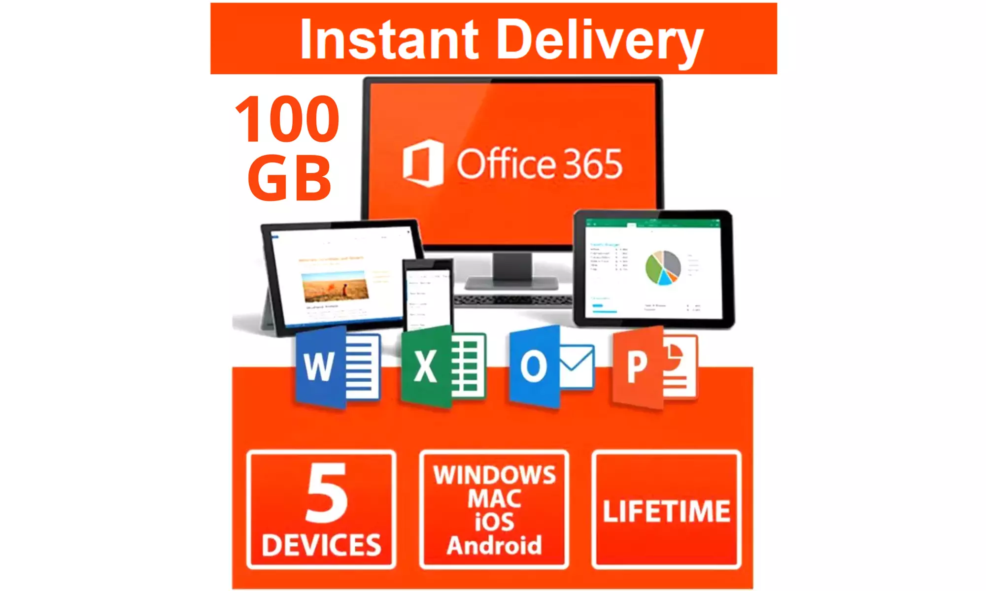 Up to 80% Off on Microsoft Office 365 Pro Plus at KortenDigito - Primary Image