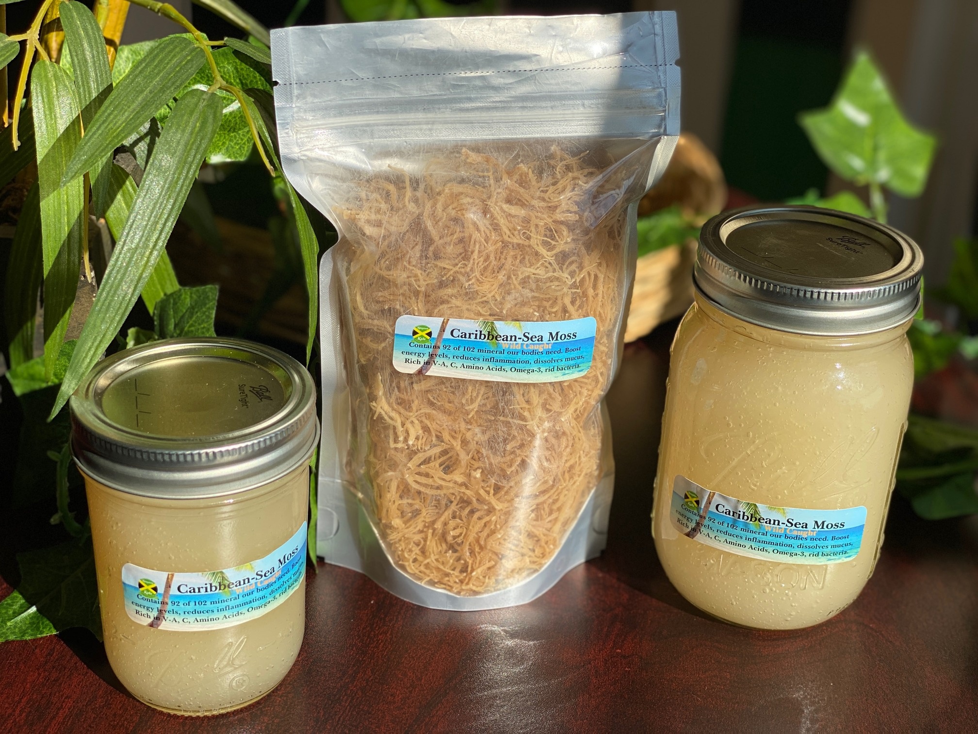 Explore Sea Moss Gel in Various Flavors and Sizes