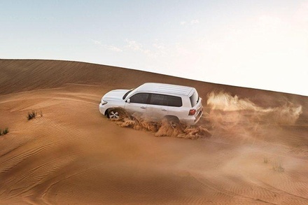 For one: standard desert safari in a 4x4 car