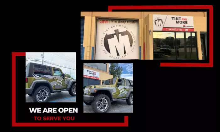 Up to 36% Off on Automotive Window Tinting at Tint and More - Primary Image