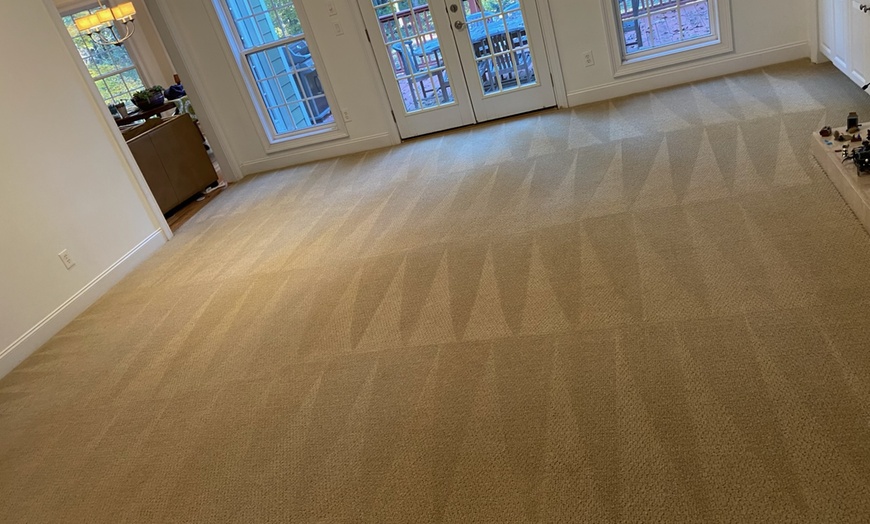 Image 1:  2, 3, 5, or 7 Rooms Carpet Cleaning & Small Hall Cleaning 
