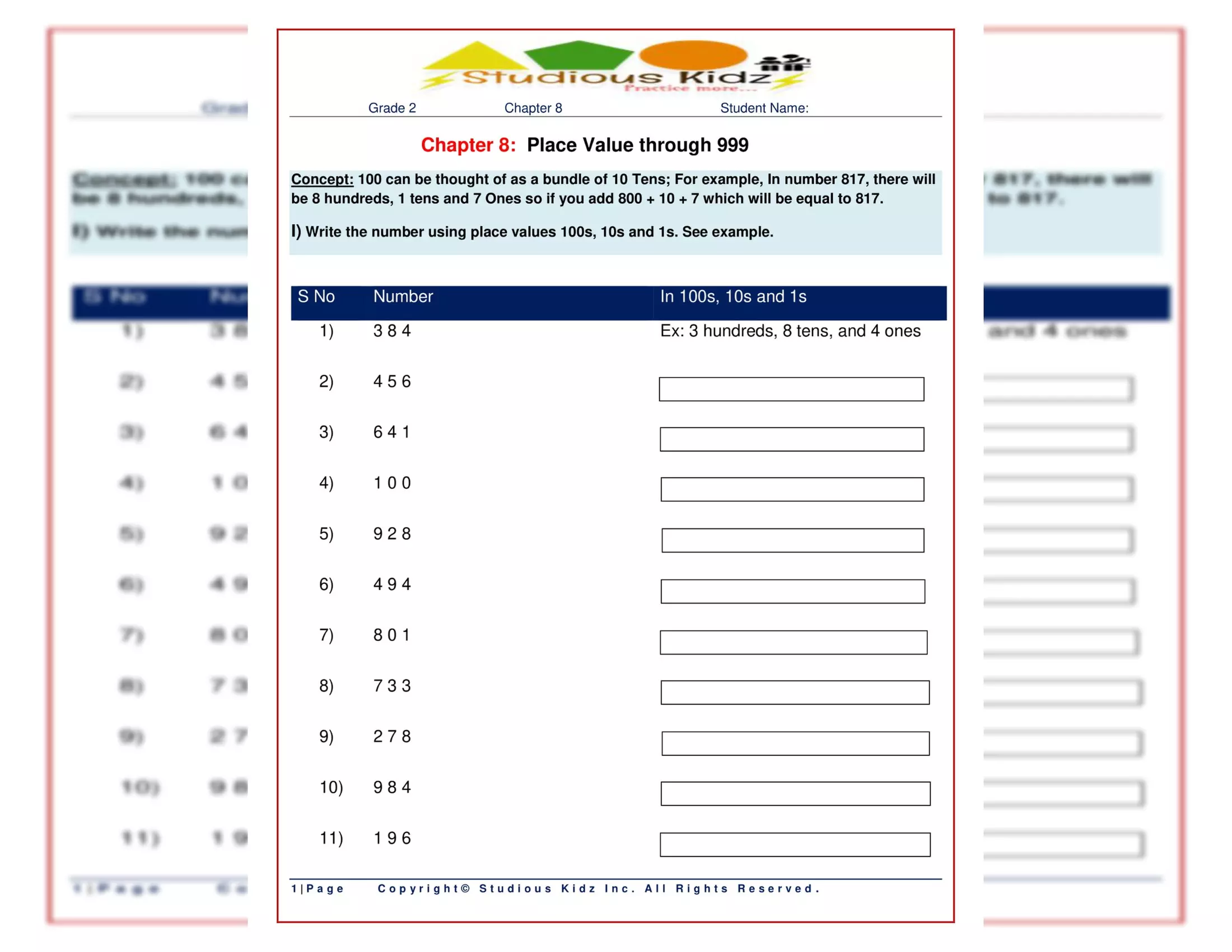 Second grade math digital workbook for critical thinking