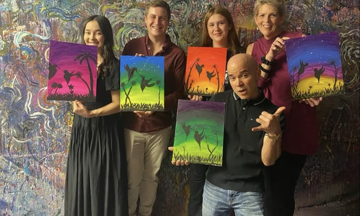 Enjoy BYOB Painting Sessions with Themed Events and Splatter Fun