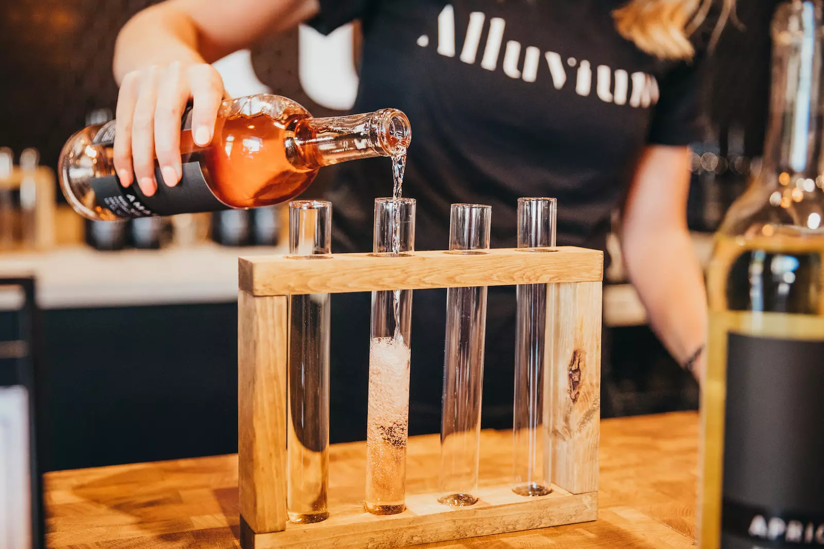 Delight in a wine tasting for two at Alluvium Cellars' unique setting, offering up to 40% off. - Primary Image