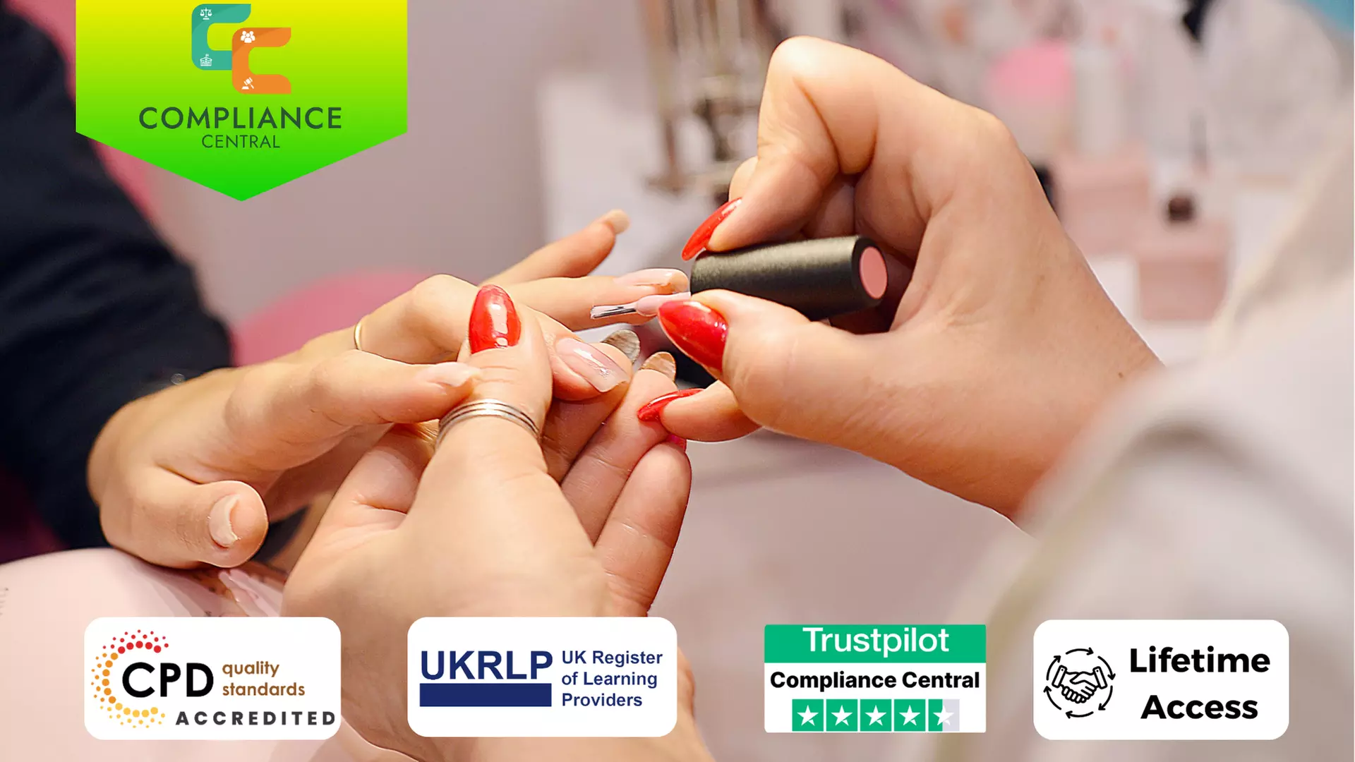 CPD-Certified Acrylic Nail Technician Course at Compliance Central (Up To 65% Off) - Primary Image