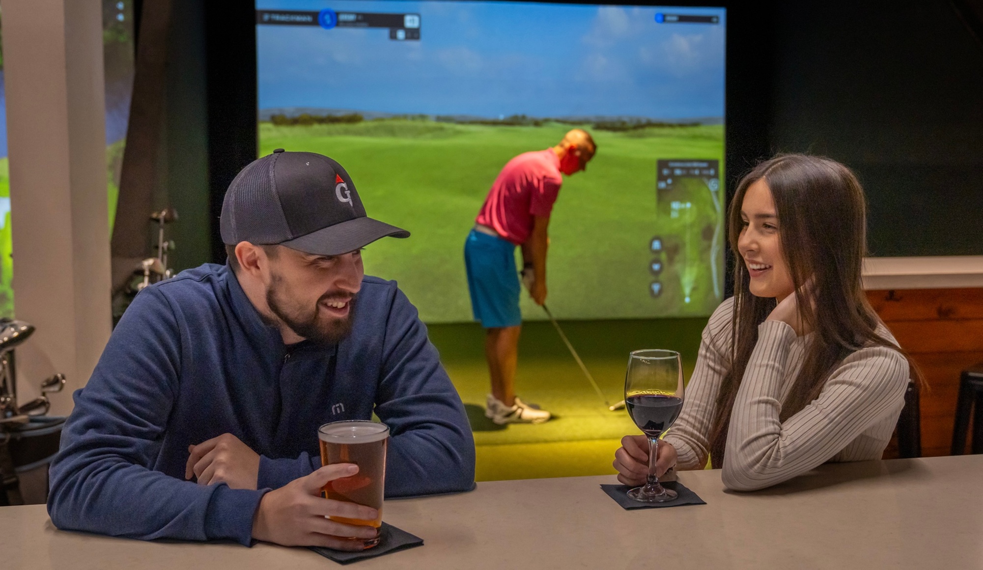 Up to 28% Off on Golf at The Greens Indoor Golf & Bar