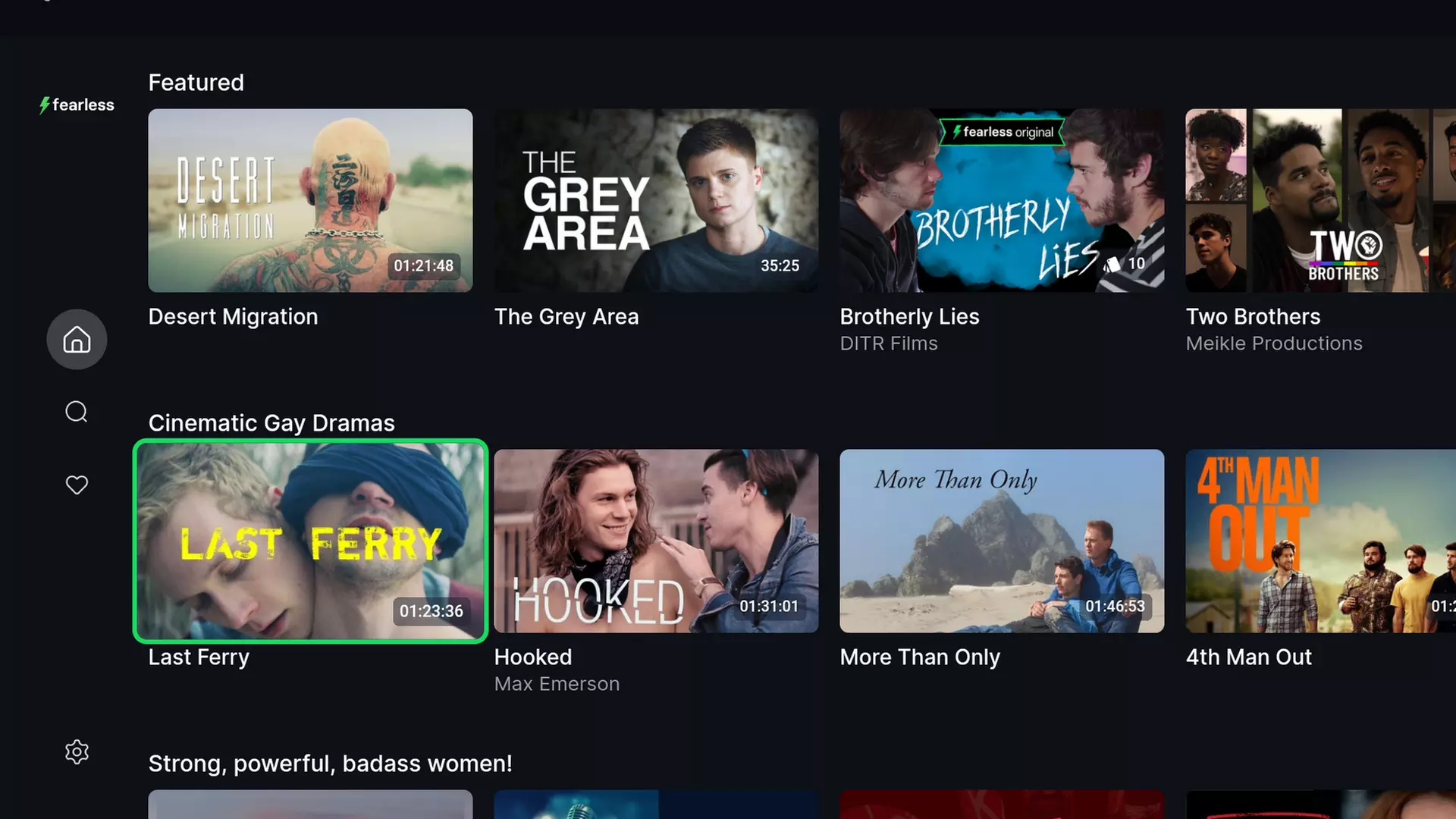Up to 50% Off on  at Fearless (streaming service) - Primary Image