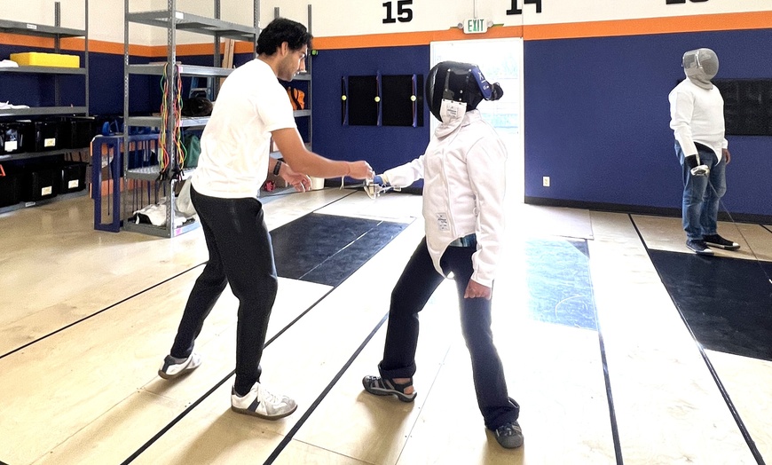 Image 3: Beginner Fencing at Elite Zone Fencing Academy