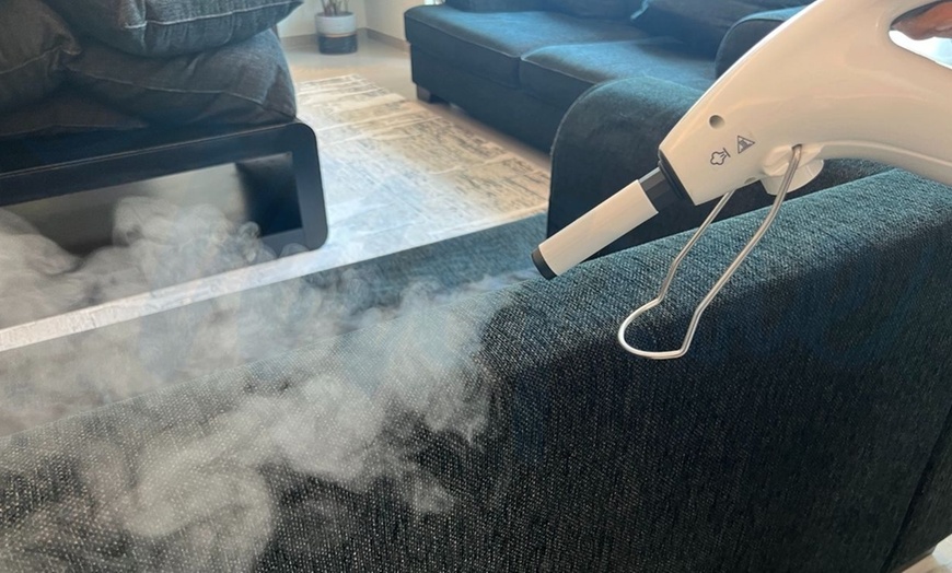 Image 3: Complete Sofa & Mattress Deep Cleaning & Steam Sanitization Service