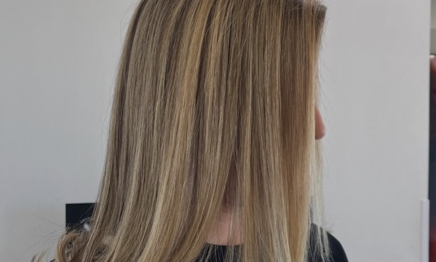 Image 2: Up to 50% Off on Salon - Hair Color / Highlights at Celestial Salon & Spa