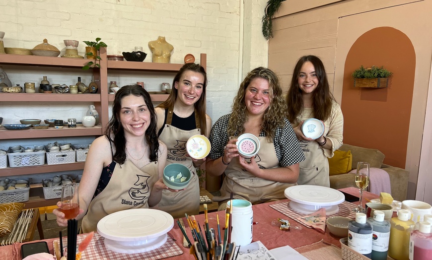 Image 1: Pottery Lesson at Diana Ceramic-Brunswick