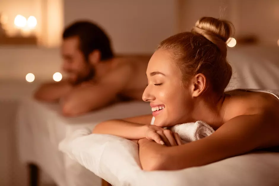 Couple’s Swedish, Combination, Deep-Tissue, or Hot Stone Massage at Tea Spa Massage & Facial(Up to 30% Off) - Primary Image
